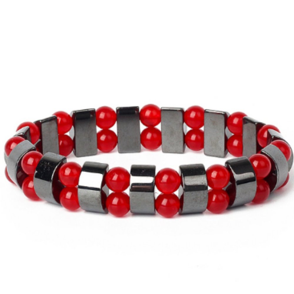 Magnetic Bracelet,Hematite Bracelet,Agate Bracelet,Magnetic,Agate Stone Beads